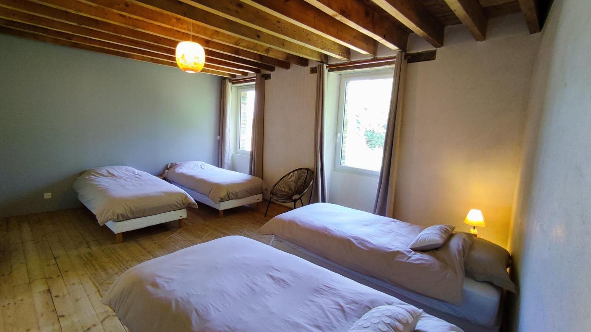 Chambre D'Hote En Gite - Moulin De La Houssaie - Broceliande Guer Zewnętrze zdjęcie