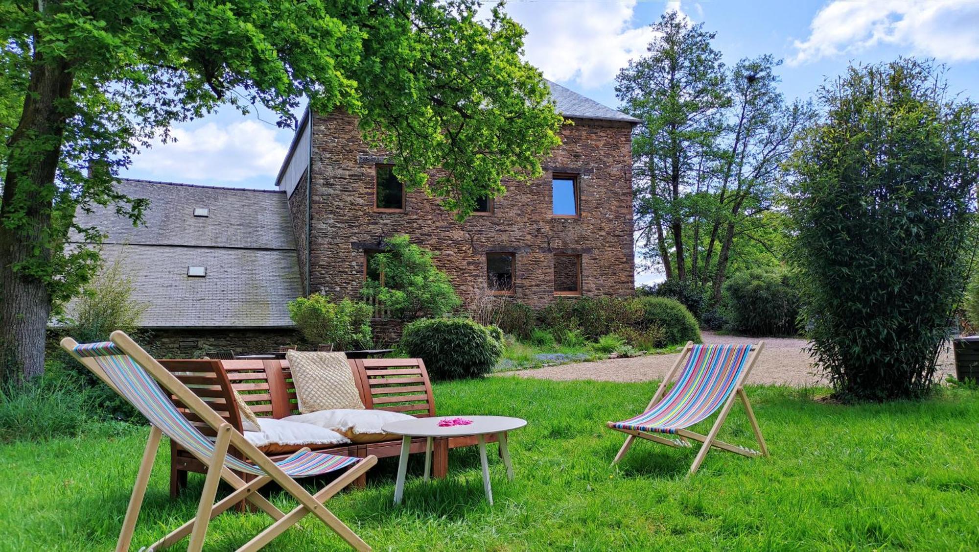 Chambre D'Hote En Gite - Moulin De La Houssaie - Broceliande Guer Zewnętrze zdjęcie